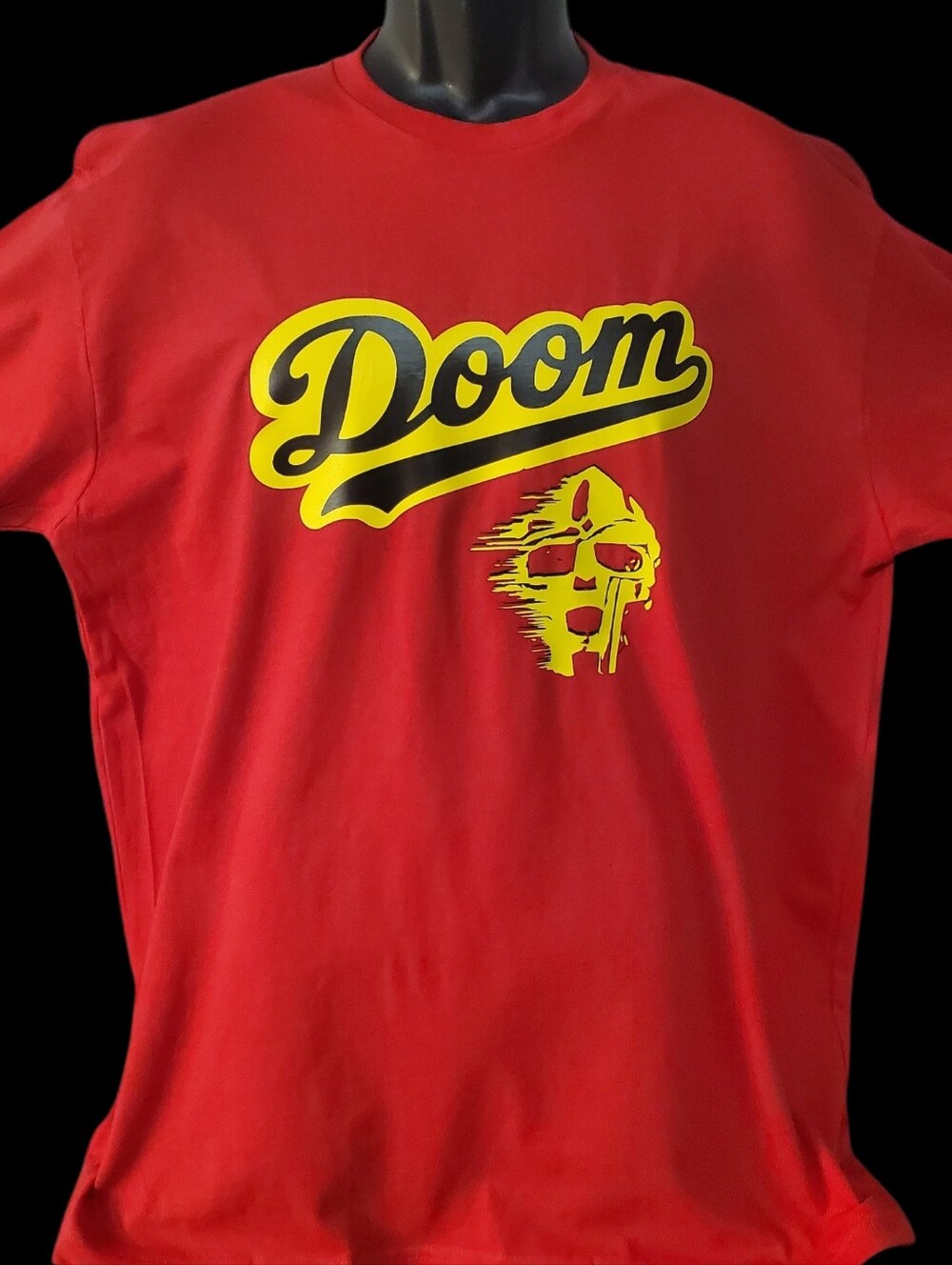 Mf Doom Madvillain Baseball logo Tshirt!! Size XL Optional Sizes upon request!